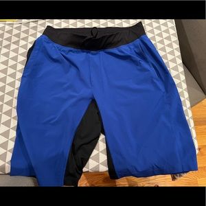 T.H.E. Shorts size large - 11 inch liner less- mens lululemon
